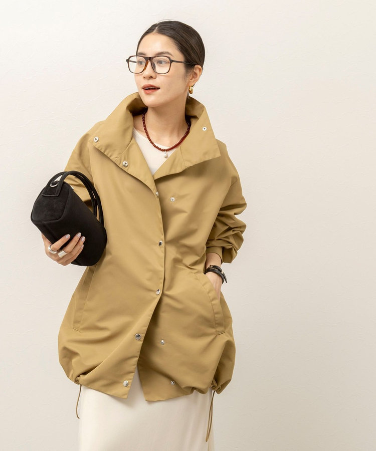 【新色追加/一部WEB限定カラー】【MAQWEL/マクウェル】スタンドネックコーチジャケット