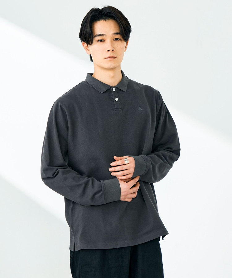 【WEB限定 GW SPECIAL PRICE】【GEVACO/ゲバコ】ロングスリーブ ポロシャツ