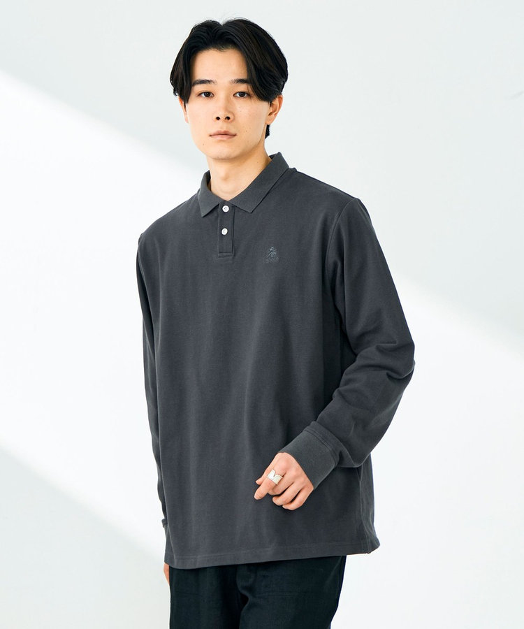 【WEB限定 GW SPECIAL PRICE】【GEVACO/ゲバコ】ロングスリーブ ポロシャツ