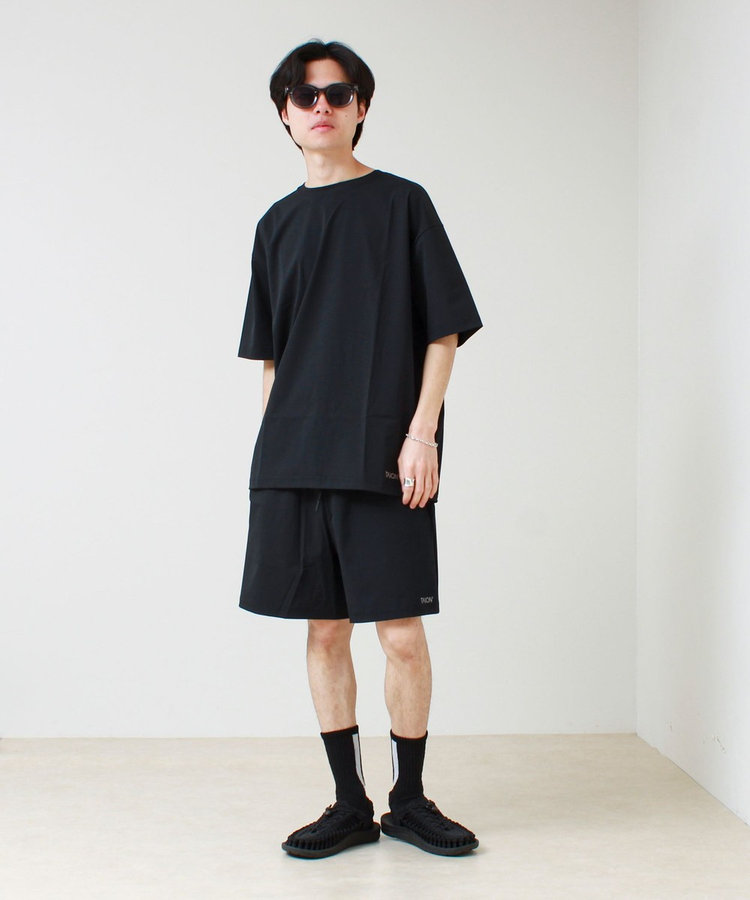【GLOSTER×TAION】機能素材 ワンマイルセットアップ（Tシャツ＋ショーツ）