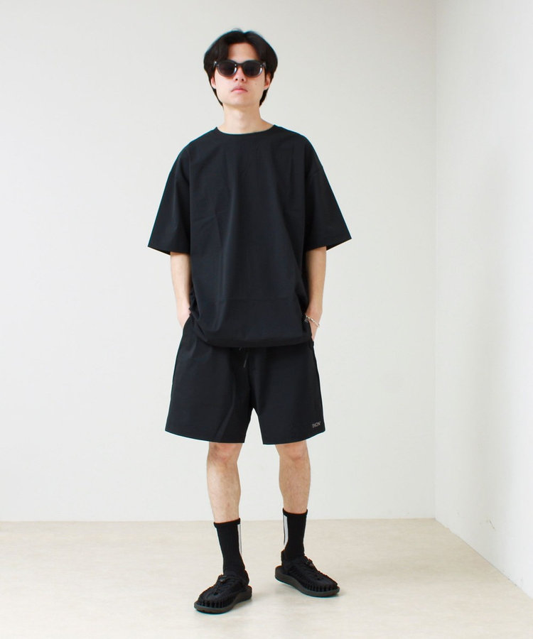【GLOSTER×TAION】機能素材 ワンマイルセットアップ（Tシャツ＋ショーツ）