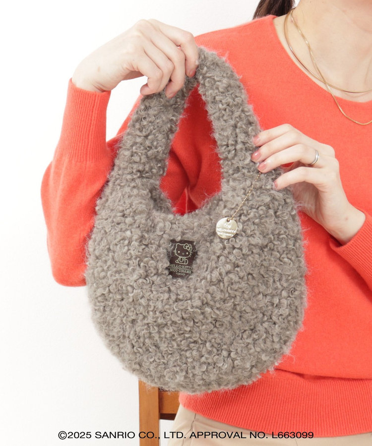 【HELLO KITTY × MICO COULIER コラボ商品】カールファーBAG