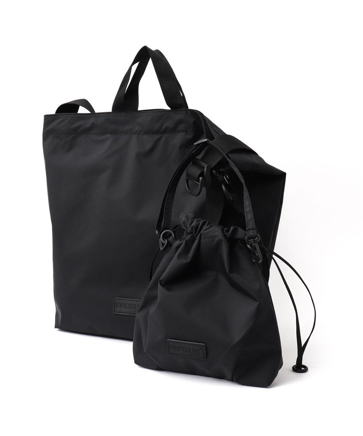 【BAICYCLON by bagjack/バイシクロン バイ バッグジャック】BCL-154 PACKABLE TOTE SHOULDER BAG
