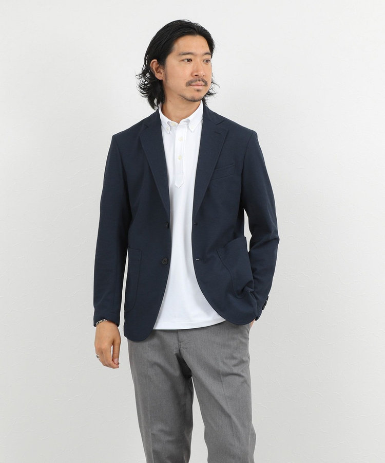 《ビジカジ対応》クジラ Polo ボタンダウンポロシャツ 26SS