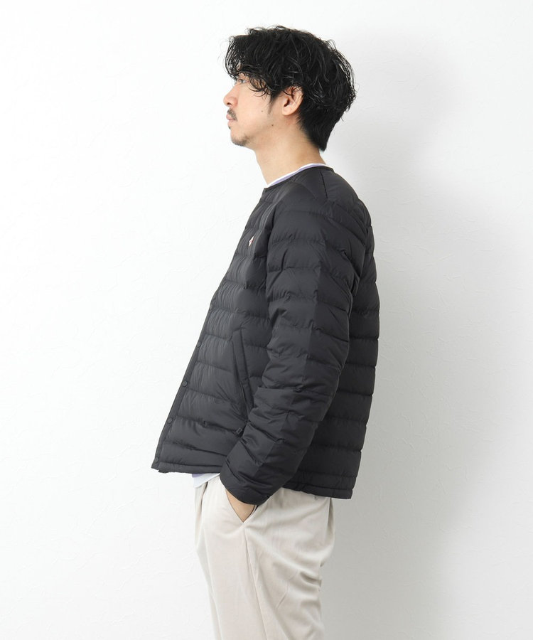 DANTON/ダントン】ナイロンタフタ クルーネックインナーダウン