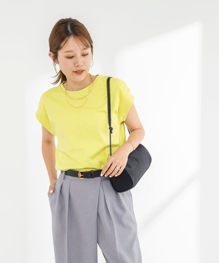 《ノーリーズオリジナル美容Tシャツ》シルクアミノ酸加工オーバーノースリーブ
