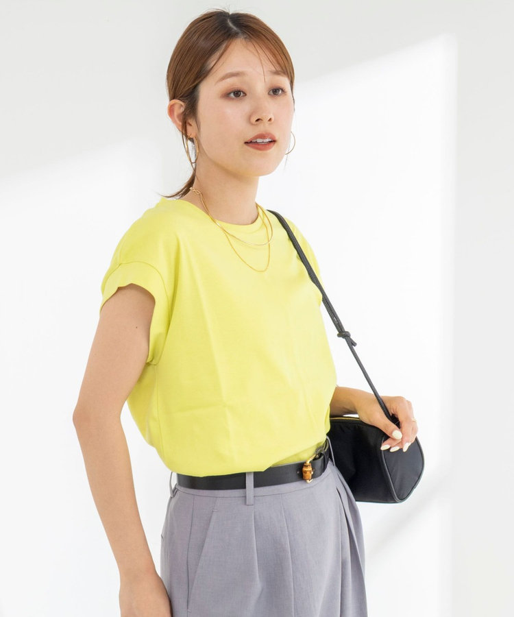 《ノーリーズオリジナル美容Tシャツ》シルクアミノ酸加工オーバーノースリーブ