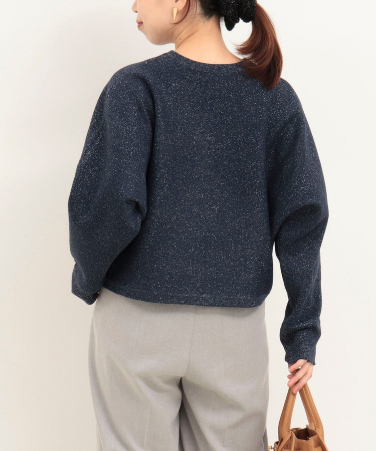 《セットアイテム》ミラノリブラメドルマンニット＋マフラーSET