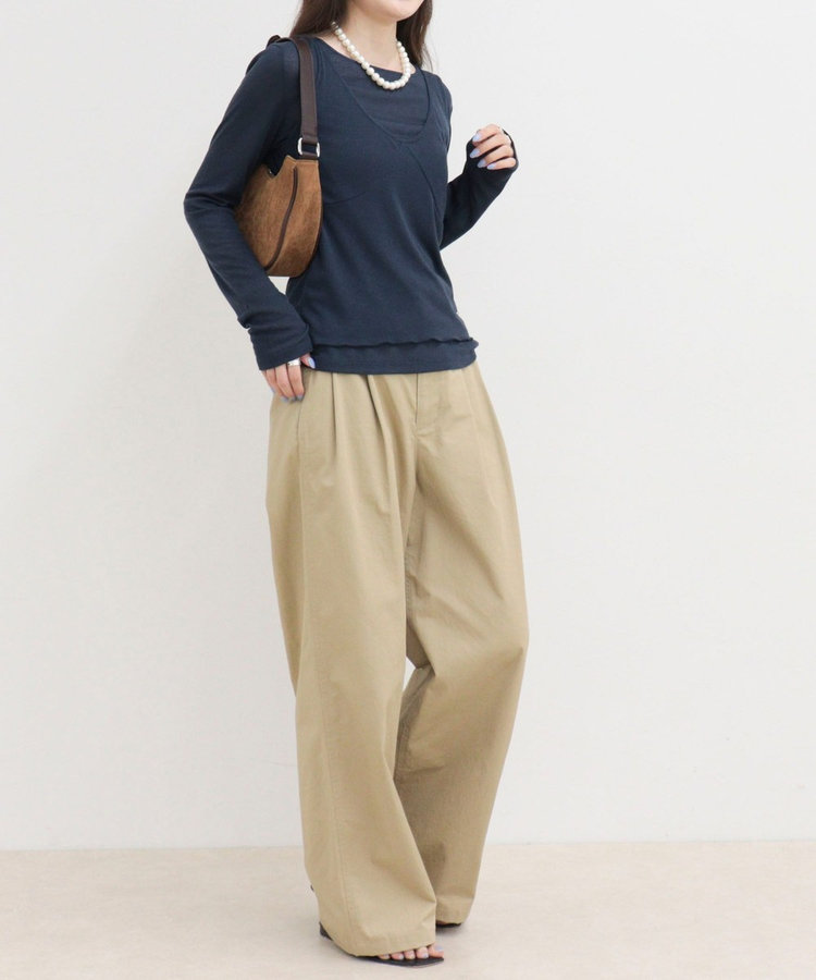 レイヤードタンクセットロンTシャツ