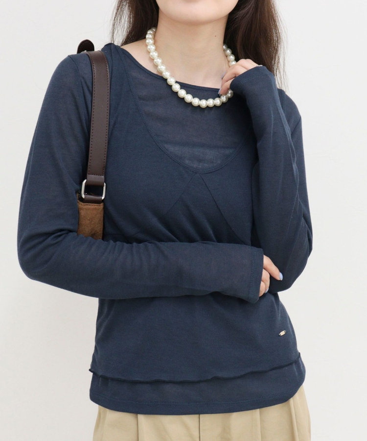 レイヤードタンクセットロンTシャツ