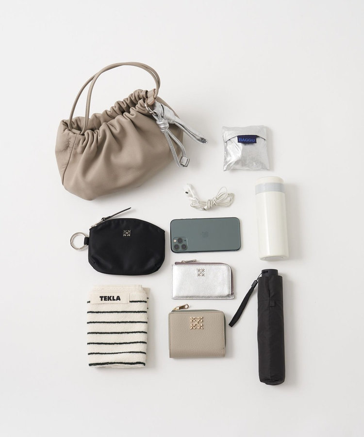 名品】4wayレザー巾着ショルダーバッグ［chi企画］/CE-1454