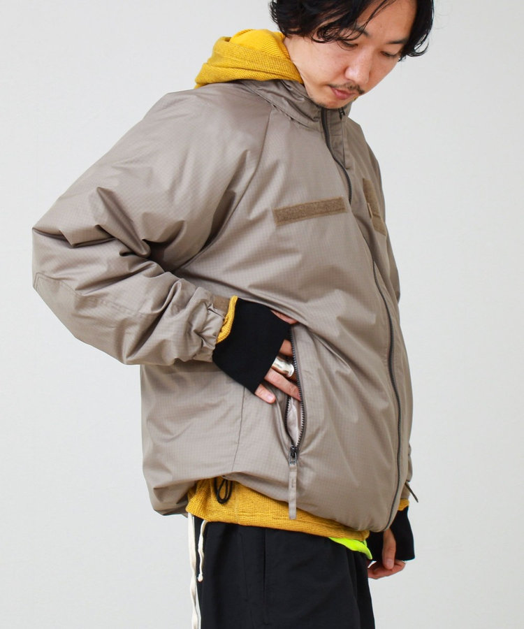 【WEB限定】【TAION/タイオン】別注 LEVEL7 ミリタリーダウンジャケット