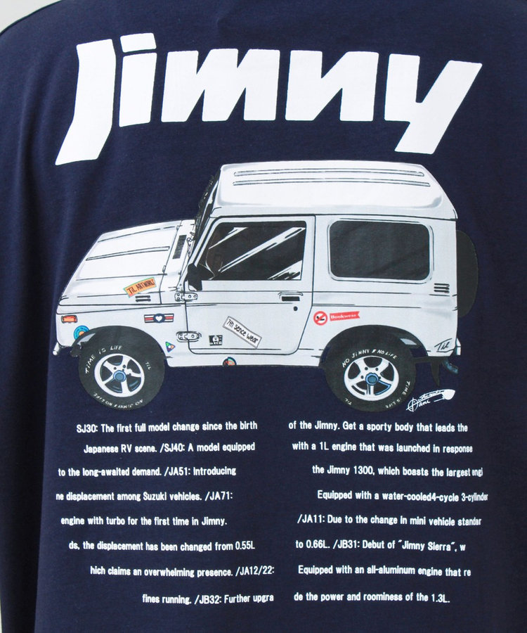 【別注/実績アイテム】Suzuki Jimny プリントTシャツ