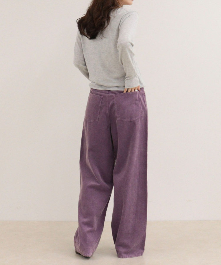ヴィンテージ加工コーデュロイパンツ
