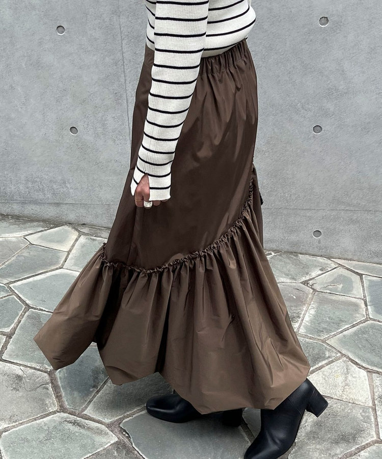 東京メトロ SHETokyo タフタ バルーンスカート スカート - スカート
