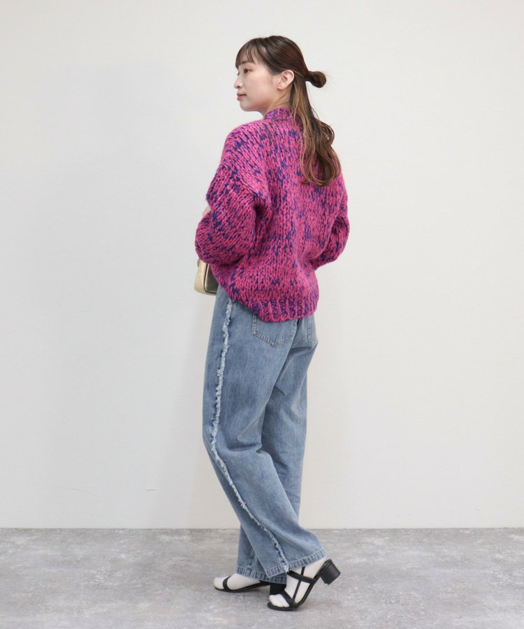 【TRICOTS JEAN MARC/トリコジャンマルク】別注カラー有り、カラーニット