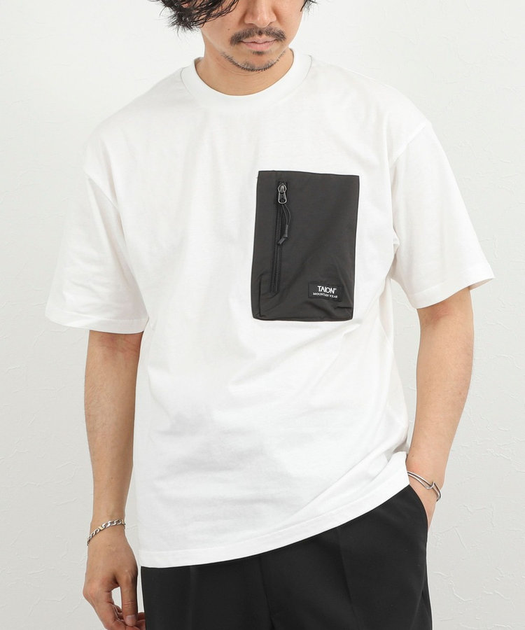 【WEB限定】【TAION/タイオン】MOUNTAIN POCKET T-SHIRT ポケットTシャツ 26SS