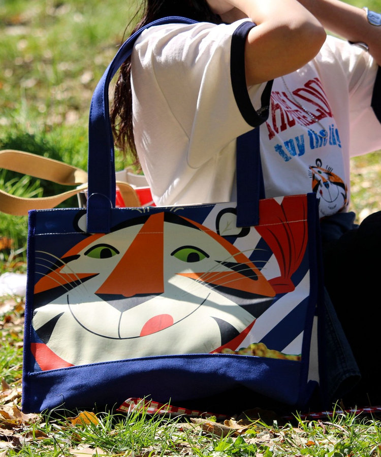 FTL VINTAGE Kelloggs Package print canvas bag