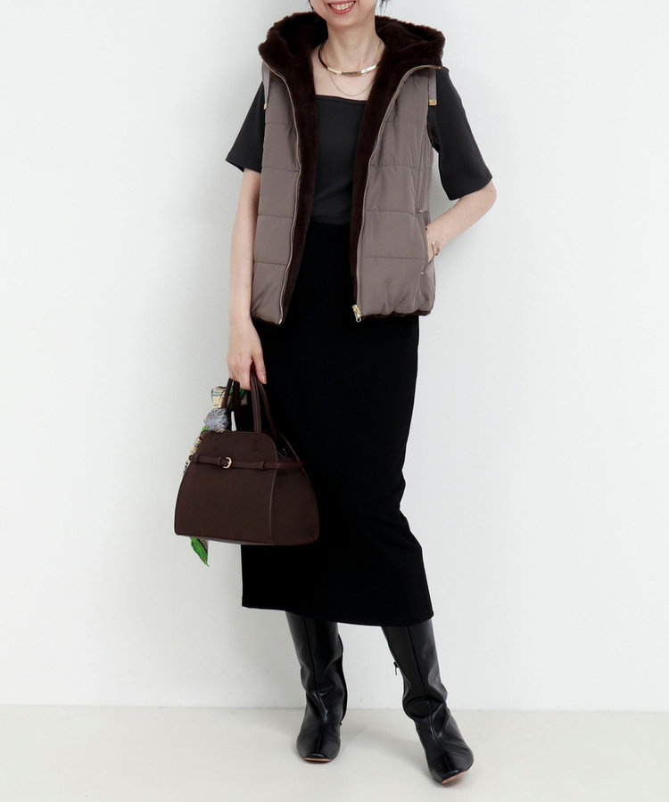 会員限定 BLACK FRIDAY対象］ファイングロス×ファー リバーシブル