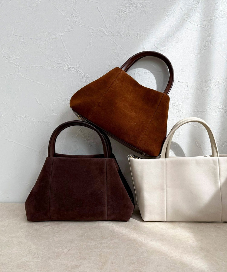 フェイクスエードミニトートバッグ（5-0573-6-32-102）｜fredy emue