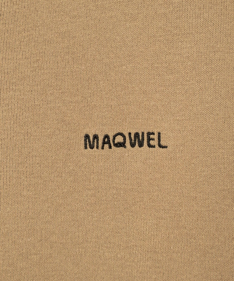 【MAQWEL/マクウェル】スウェットライクニット