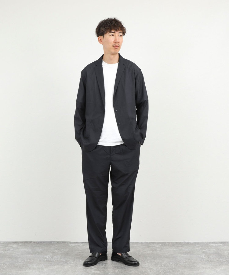 《ビジカジ/セットアップ対応》軽量シアーリップストップ イージーパンツ 26SS