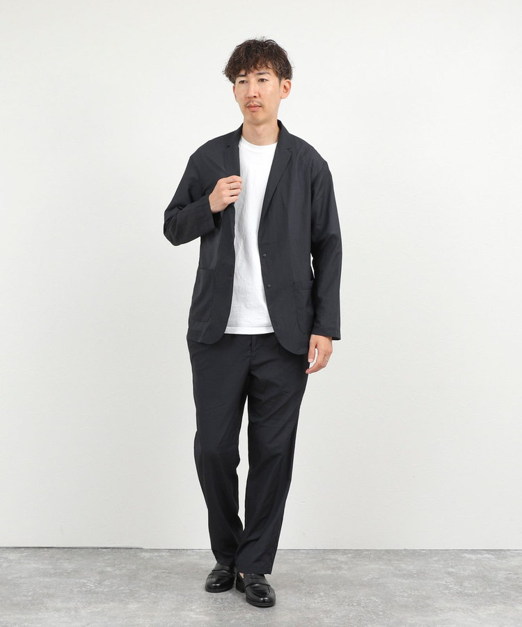 《ビジカジ/セットアップ対応》軽量シアーリップストップ イージーパンツ 26SS
