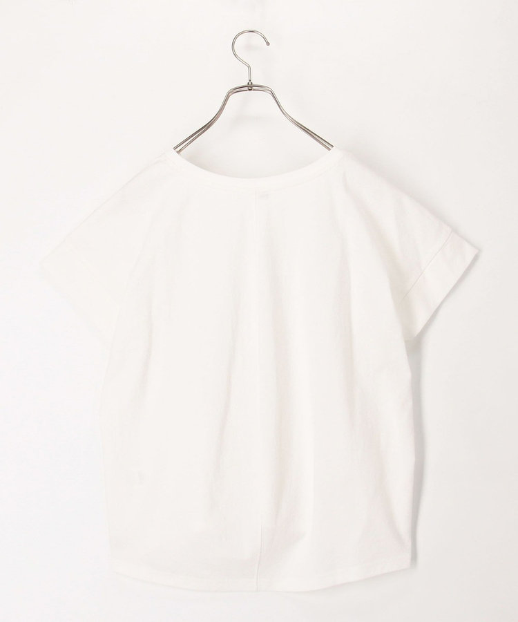 ドライタッチ天竺袖口ダブルTee