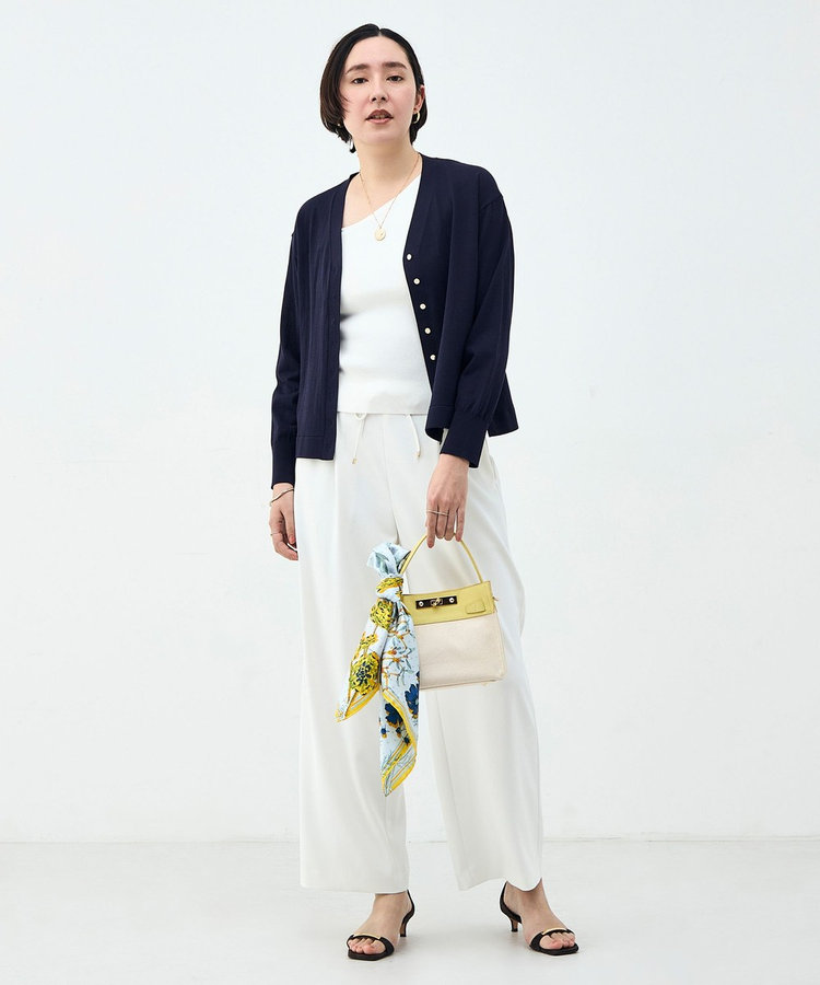 《手洗い可能》アシメントリーカップ付きタンクトップ