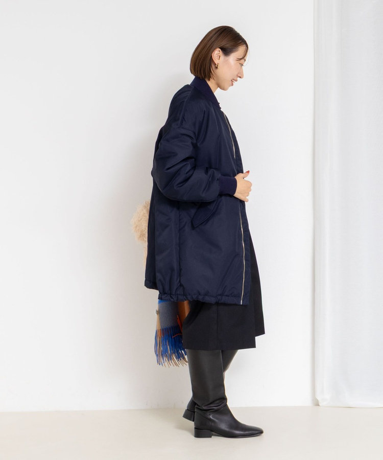 【新品未使用品☆】TICCA　MA―1 ミドルコート　送料無料！ TICCA（ティッカ） ma1 ma-1 TICCA | MA-1 ミドルジャケット WOMEN