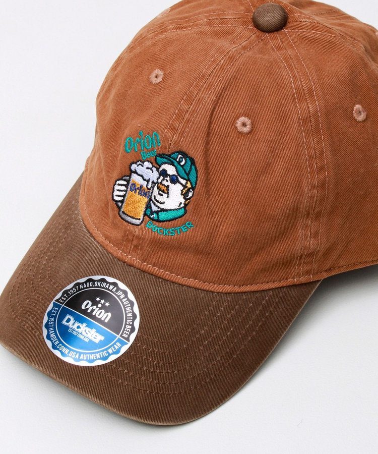 【ORION × Duckster】オリオンビールコラボ ウォッシュ加工B.B CAP