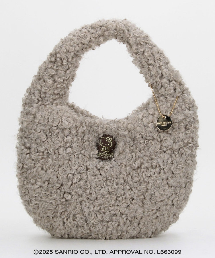 【HELLO KITTY × MICO COULIER コラボ商品】カールファーBAG