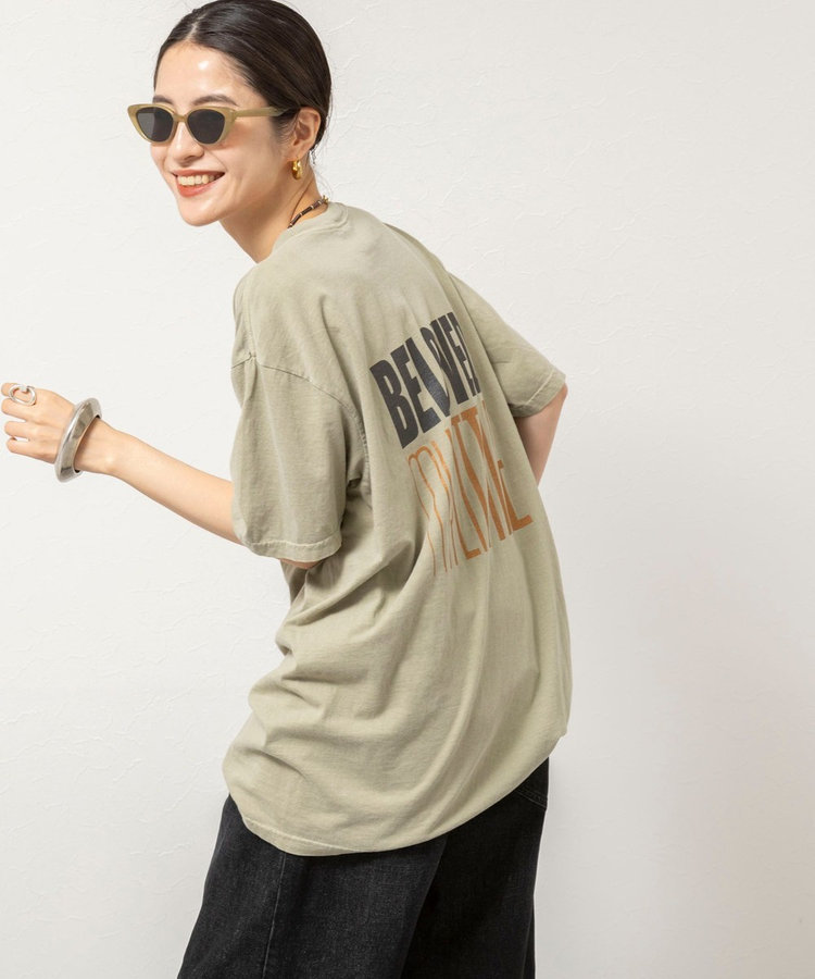 BELOVED MYLITTLE ガーメントダイポケＴシャツ