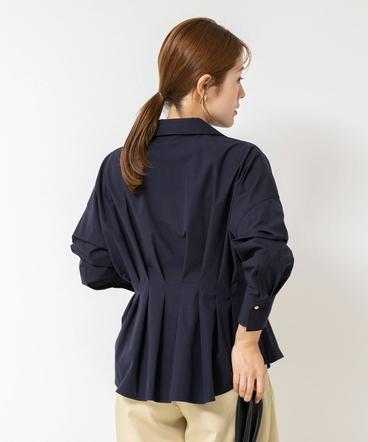 【WEB＆一部店舗限定カラー】ストレッチタフタスキッパータックシャツ