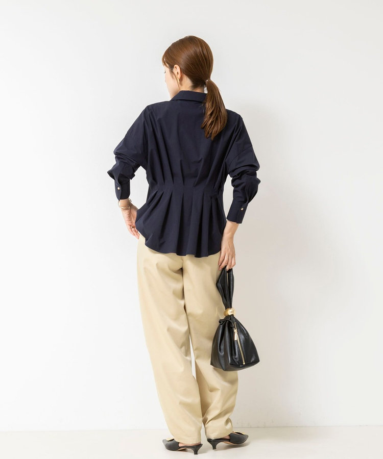 【WEB＆一部店舗限定カラー】ストレッチタフタスキッパータックシャツ