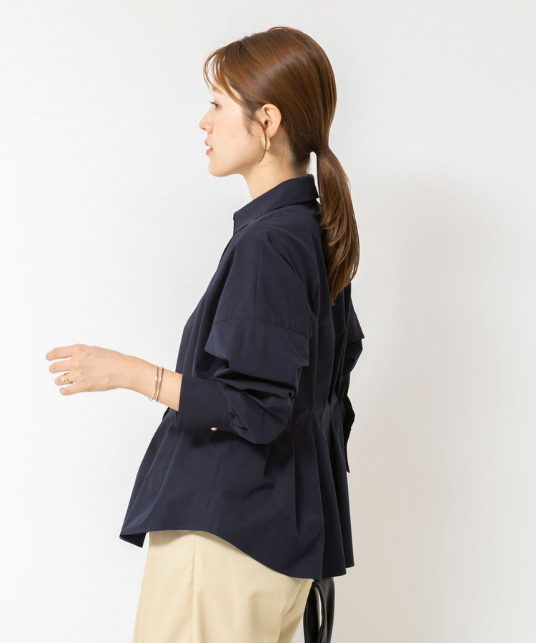 【WEB＆一部店舗限定カラー】ストレッチタフタスキッパータックシャツ