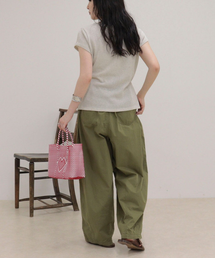 ニットソーカシュクールプルオーバー