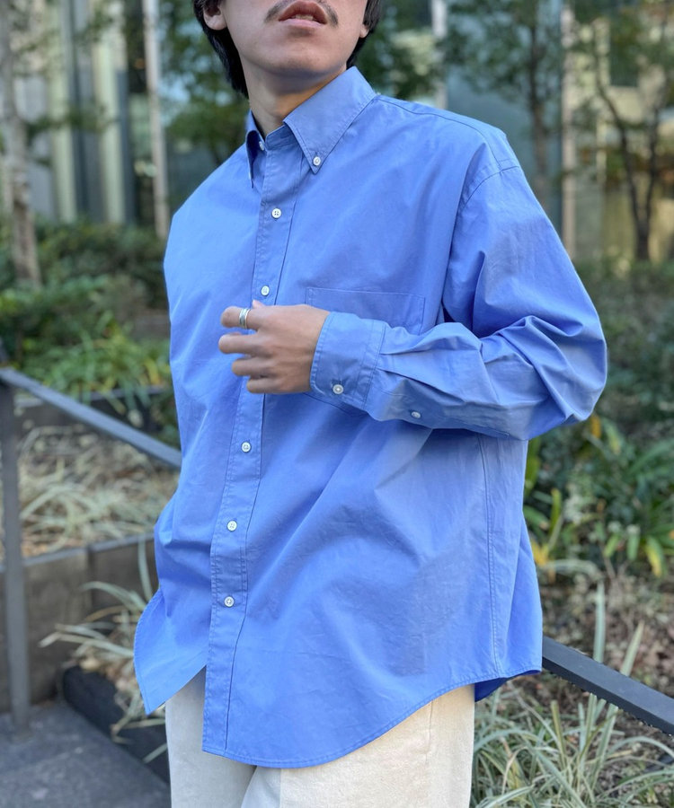 THOMAS MASON】NSOK BDシャツ 25SS（5-0081-1-51-001）｜WORK