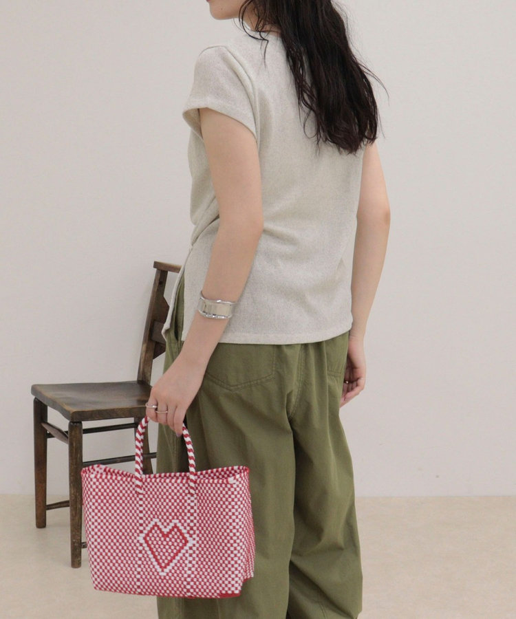 ニットソーカシュクールプルオーバー