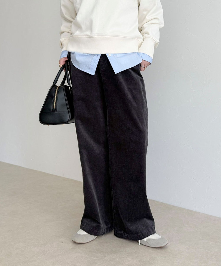 コーデュロイストレートパンツ（5-0021-6-29-201）｜fredy emue