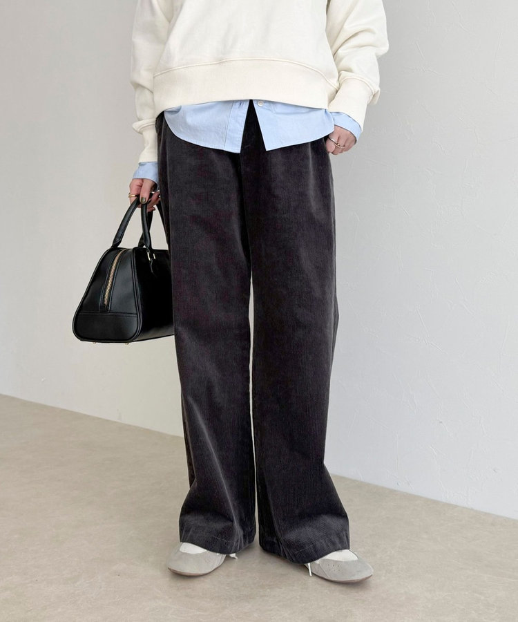 コーデュロイストレートパンツ（5-0021-6-29-201）｜fredy emue
