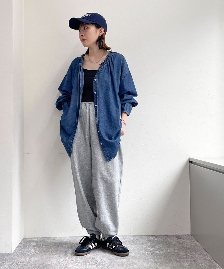 Limosineスウェット 裾ZIP 高密度裏毛スウェットパンツ（4-0331-5-29-007）｜fredy emue