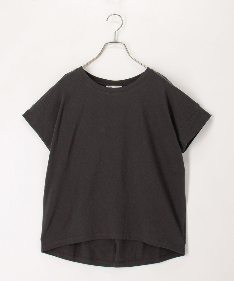 ドライタッチ天竺袖口ダブルTee
