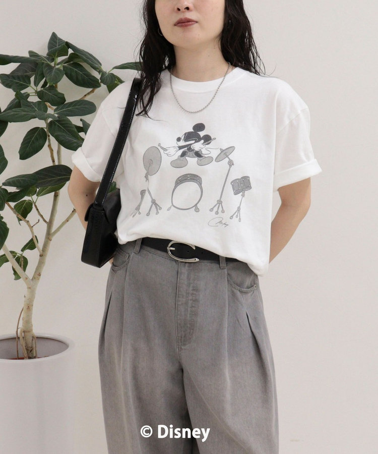【GOOD ROCK SPEED/グッドロックスピード】MICKEYドラム半袖Tシャツ