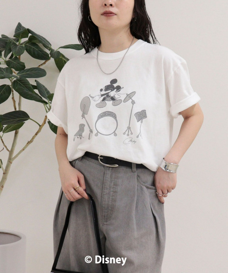 【GOOD ROCK SPEED/グッドロックスピード】MICKEYドラム半袖Tシャツ