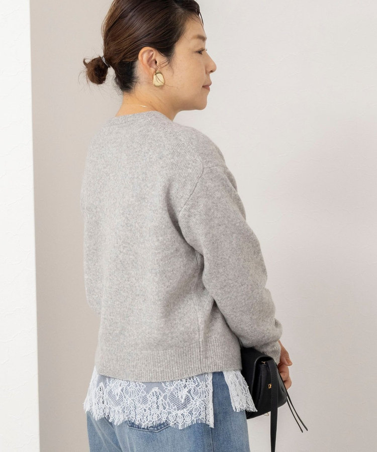 【TORRAZZO DONNA】【林(mayumi_nol)別注】別注ビジューカーディガン