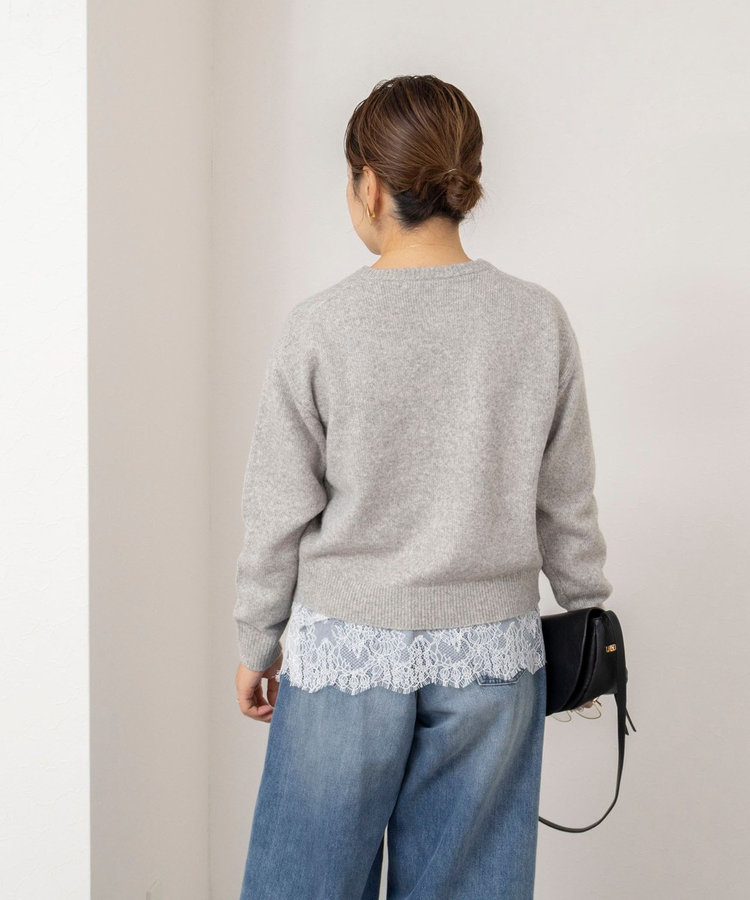 【TORRAZZO DONNA】【林(mayumi_nol)別注】別注ビジューカーディガン