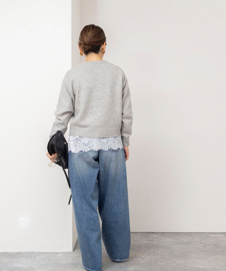 【TORRAZZO DONNA】【林(mayumi_nol)別注】別注ビジューカーディガン