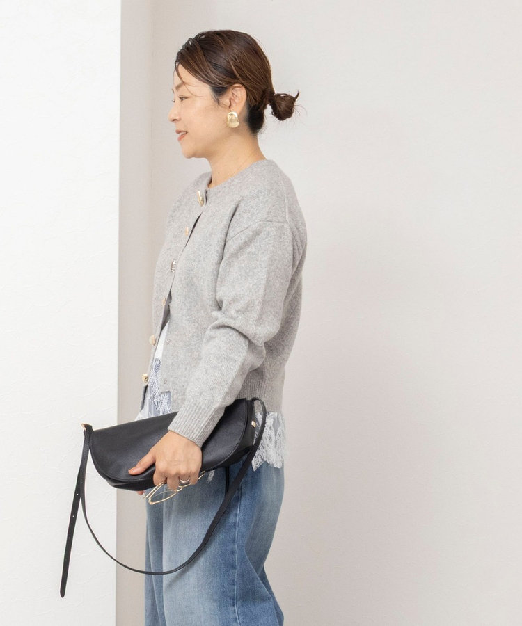 【TORRAZZO DONNA】【林(mayumi_nol)別注】別注ビジューカーディガン