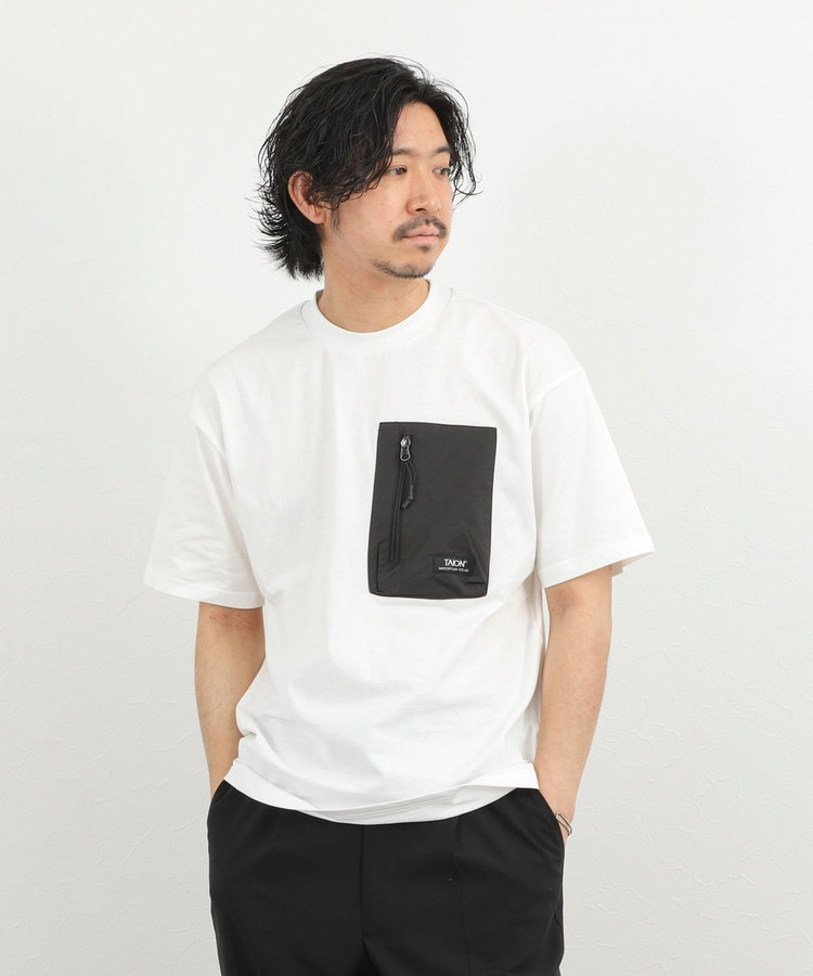 【WEB限定】【TAION/タイオン】MOUNTAIN POCKET T-SHIRT ポケットTシャツ 26SS